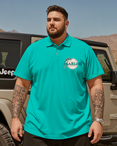 Marlins Lässiges kurzärmliges Poloshirt für Herren in Übergröße